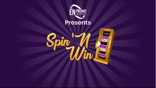Promotional game — Spin N Win